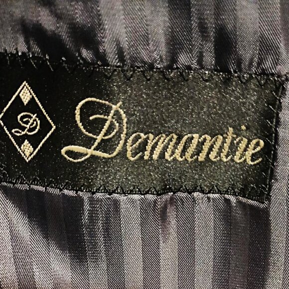 Demantie Men Gray Suit Jacket Only  42L - Picture 8 of 12